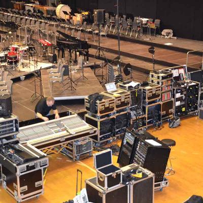 Analog monitor setup