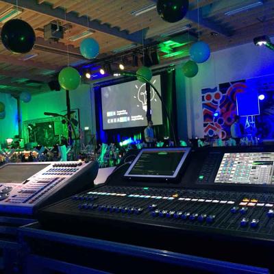 Yamaha QL5 og Avolites Tiger Touch